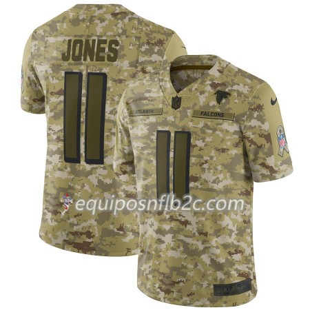 Camiseta Hombre NFL Atlanta Falcons Julio Jones 11 Nike Salute to Service